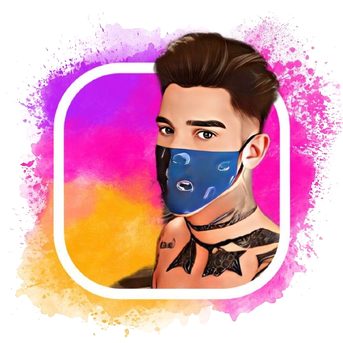 A man in a alice blue shirt with a thinking expression